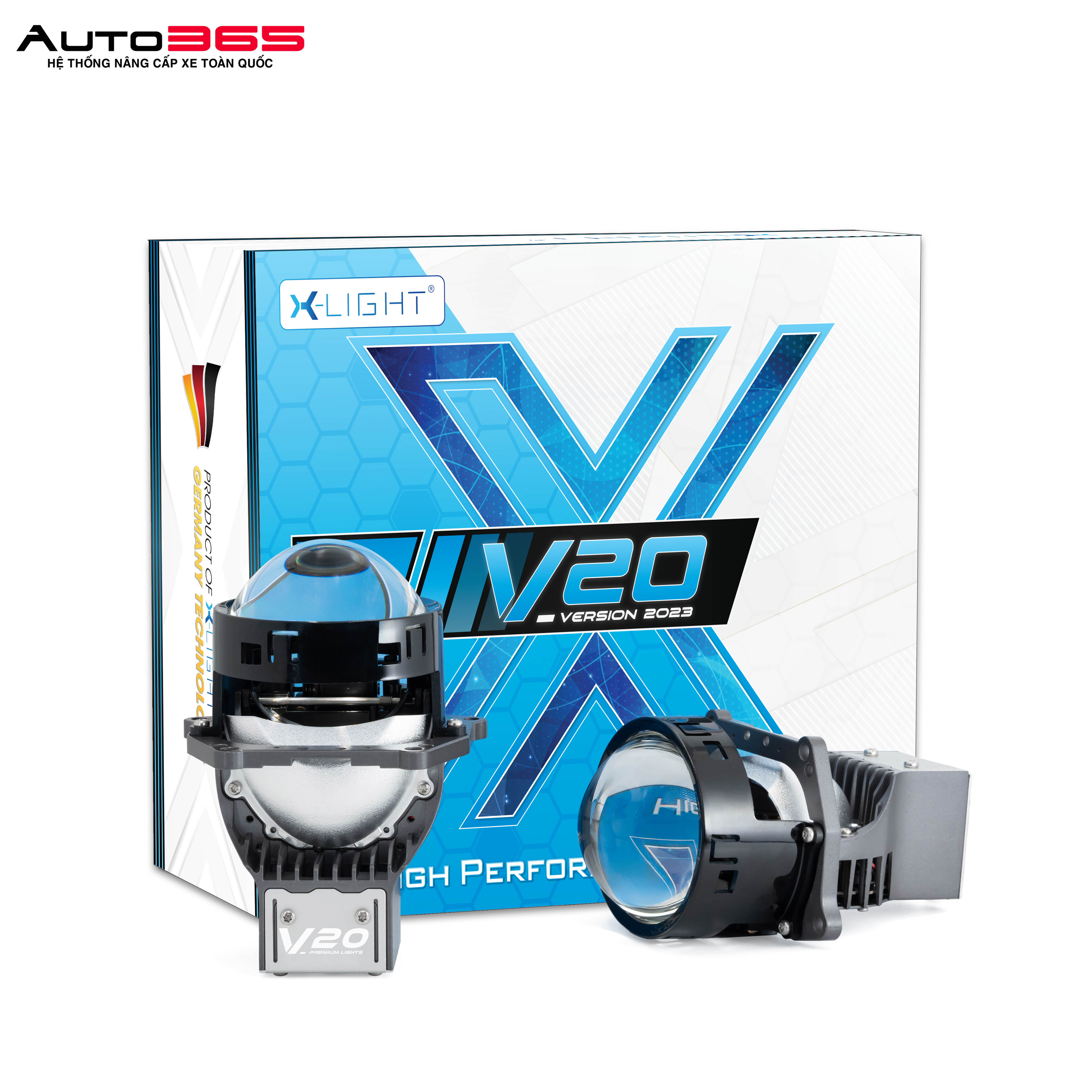 BI LED X-LIGHT V20 2023 9+1+1 (Hộp nguyên bản)